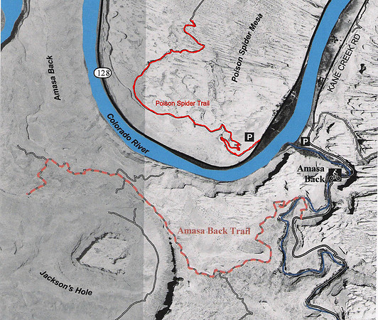 Moab, Utah, Poison Spider Trail